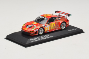 Porsche 911 997 GT3 RSR #75 O. Young / P. Hesnault 24 Hours of Le Mans 2009 Minichamps 1:43 400096975 Fém – 2. kép a 4-ből
