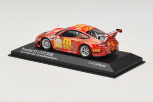 Porsche 911 997 GT3 RSR #75 O. Young / P. Hesnault 24 Hours of Le Mans 2009 Minichamps 1:43 400096975 Fém – 3. kép a 4-ből