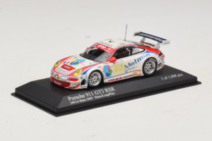 Porsche 911 997 GT3 RSR #76 R. Narac / P. Long / P. Pilet 24 Hours of Le Mans 2009 Minichamps 1:43 400096976 Fém – 2. kép a 3-ből