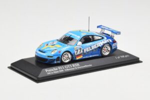 Porsche 911 997 GT3 RSR #77 Felbermayr-Proton Davidson / Henzler 24 Hours of Le Mans 2008 Minichamps 1:43 400087877 Fém – 2. kép a 4-ből