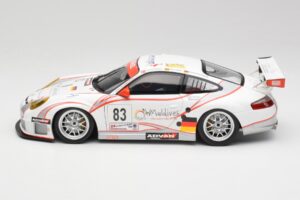 Porsche 911 997 GT3 RSR #83 Team Seikel L. Nielsen / M. Ehret / D. Farnbacher 24 Hours of Le Mans 2006 Minichamps 1:18 100066 – 4. kép a 8-ből