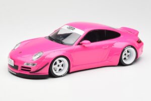 Porsche 911 997 RWB Rózsaszín IXO 1:18 18CMC167 Fém