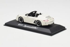 Porsche 911 997 Speedster Fehér Minichamps 1:43 WAP0200290B Fém – 3. kép a 4-ből