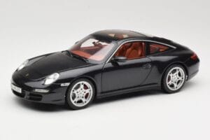 Porsche 911 997 Targa Fekete Norev 1:18 187506 Fém