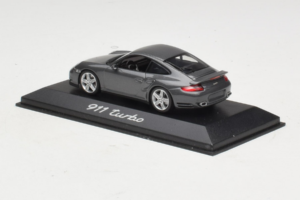 Porsche 911 997 Turbo Grey Metallic Minichamps 1:43 WAP02013116 Fém – 3. kép a 4-ből