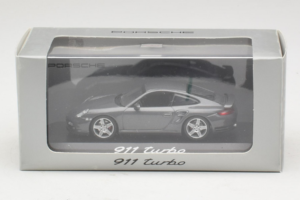 Porsche 911 997 Turbo Grey Metallic Minichamps 1:43 WAP02013116 Fém – 4. kép a 4-ből