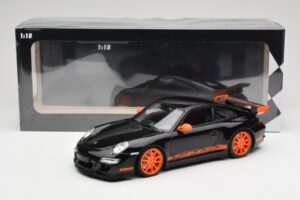 Porsche 911 997.1 GT3 RS Fekete Minichamps 1:18 155062121 Fém – 6. kép a 6-ből