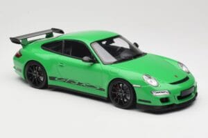 Porsche 911 997.1 GT3 RS Zöld Minichamps 1:18 155062124 Fém – 4. kép a 6-ből