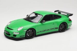 Porsche 911 997.1 GT3 RS Zöld Minichamps 1:18 155062124 Fém