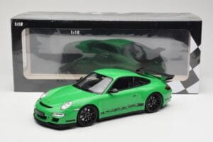 Porsche 911 997.1 GT3 RS Zöld Minichamps 1:18 155062124 Fém – 6. kép a 6-ből