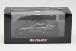 Porsche 911 997.2 GT2 RS Fekete Fekete Felnikkel Minichamps 1:43 400069404 Fém – 4. kép a 4-ből