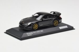 Porsche 911 997.2 GT2 RS Fekete Arany Felnikkel Minichamps 1:43 400069402 Fém – 2. kép a 4-ből