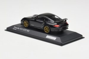 Porsche 911 997.2 GT2 RS Fekete Arany Felnikkel Minichamps 1:43 400069402 Fém – 3. kép a 4-ből