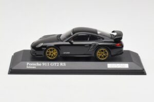 Porsche 911 997.2 GT2 RS Fekete Arany Felnikkel Minichamps 1:43 400069402 Fém