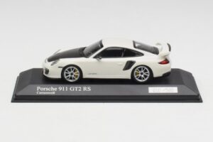 Porsche 911 997.2 GT2 RS Fehér Ezüst Felnikkel Minichamps 1:43 400069405 Fém