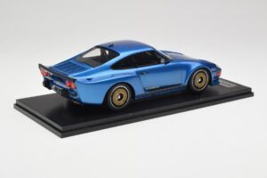 Porsche 911 930 Almeras Biturbo 3.3 Kék Kess 1:18 KE18005A Gyanta – 2. kép a 6-ből