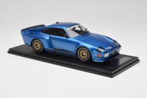 Porsche 911 930 Almeras Biturbo 3.3 Kék Kess 1:18 KE18005A Gyanta – 5. kép a 6-ből