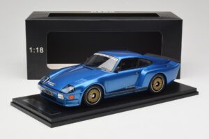 Porsche 911 930 Almeras Biturbo 3.3 Kék Kess 1:18 KE18005A Gyanta – 6. kép a 6-ből