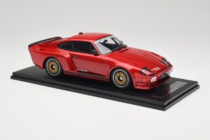 Porsche 911 930 Almeras Biturbo 3.3 Piros Kess 1:18 KE18005C Gyanta – 4. kép a 6-ből
