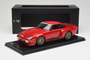 Porsche 911 930 Almeras Biturbo 3.3 Piros Kess 1:18 KE18005C Gyanta – 6. kép a 6-ből