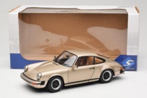 Porsche 911 Carrera 3.2 Bronz Solido 1:18 S1802602 Fém – 8. kép a 8-ből