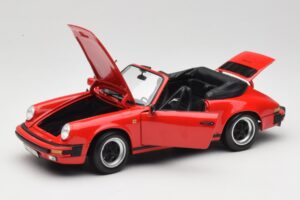 Porsche 911 SC Kabrió Piros Minichamps 1:18 100063030 Fém – 2. kép a 8-ből
