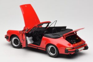Porsche 911 SC Kabrió Piros Minichamps 1:18 100063030 Fém – 5. kép a 8-ből