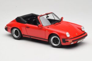 Porsche 911 SC Kabrió Piros Minichamps 1:18 100063030 Fém – 6. kép a 8-ből