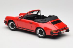 Porsche 911 SC Kabrió Piros Minichamps 1:18 100063030 Fém – 7. kép a 8-ből