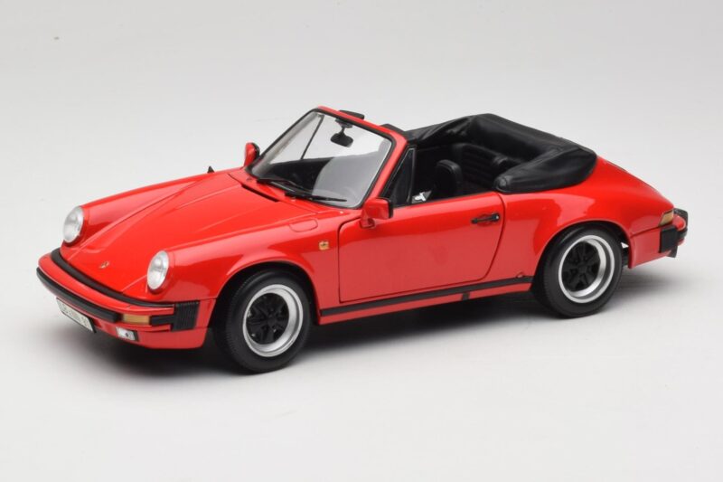 Porsche 911 SC Kabrió Piros Minichamps 1:18 100063030 Fém