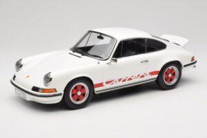 Porsche 911 Carrera RS 2.7 Grand Prix White With Red Norev 1:12 127514 Fém