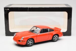 Porsche 911 Carrera RS 2.7 Narancssárga AUTOart 1:18 78057 Fém – 8. kép a 8-ből
