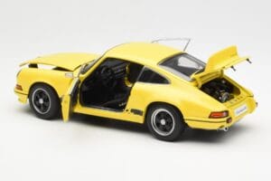 Porsche 911 Carrera RS 2.7 Sárga AUTOart 1:18 78053 Fém – 5. kép a 8-ből