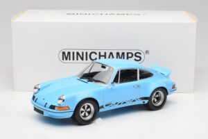 Porsche 911 Carrera RSR Kék & Fekete Minichamps 1:18 107065021 Fém – 6. kép a 6-ből