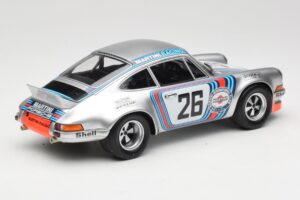Porsche 911 Carrera RSR Group 4 GT #26 Martini Racing H. Muller / G. van Lennep GT Class Winner 1000 km Dijon 1973 Minichamps – 2. kép a 6-ből