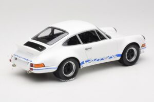 Porsche 911 Carrera RSR Group 4 GT Fehér & Kék 1973 Minichamps 1:18 107065020 Fém – 2. kép a 6-ből