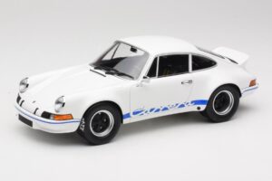 Porsche 911 Carrera RSR Group 4 GT Fehér & Kék 1973 Minichamps 1:18 107065020 Fém