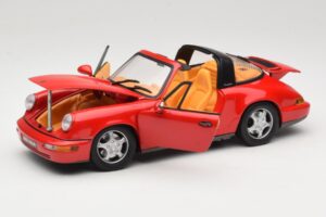 Porsche 911 Carrera Targa Piros Anson 1:18 3054 Fém – 2. kép a 8-ből