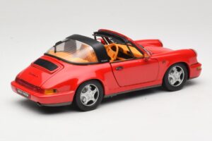 Porsche 911 Carrera Targa Piros Anson 1:18 3054 Fém – 3. kép a 8-ből