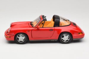 Porsche 911 Carrera Targa Piros Anson 1:18 3054 Fém – 4. kép a 8-ből
