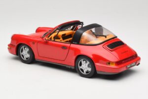 Porsche 911 Carrera Targa Piros Anson 1:18 3054 Fém – 7. kép a 8-ből