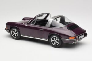 Porsche 911 E Targa Lila Norev 1:18 187644 Fém – 6. kép a 7-ből