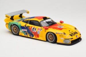 Porsche 911 GT1 #1 D. Rohr / R. Pilgrim / A. McNish 1997 UT Models 1:18 39724 Fém – 6. kép a 8-ből