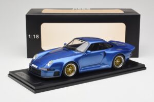 Porsche 911 993 Almeras GT1 Kék Kess 1:18 KE18004A Gyanta – 6. kép a 6-ből
