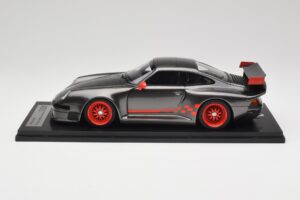 Porsche 911 993 Almeras GT1 Szürke Kess 1:18 KE18004C Gyanta – 3. kép a 6-ből