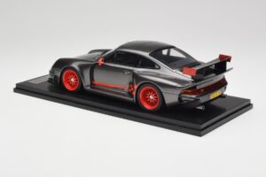 Porsche 911 993 Almeras GT1 Szürke Kess 1:18 KE18004C Gyanta – 5. kép a 6-ből