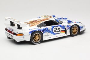 Porsche 911 GT1 #25 1999 Anson 1:18 30322-W Fém – 2. kép a 6-ből