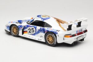 Porsche 911 GT1 #25 1999 Anson 1:18 30322-W Fém – 5. kép a 6-ből