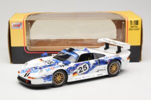 Porsche 911 GT1 #25 1999 Anson 1:18 30322-W Fém – 6. kép a 6-ből