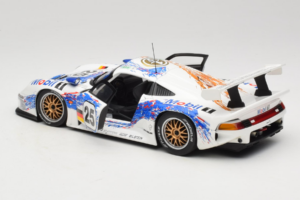 Porsche 911 GT1 #25 H. Stuck / T. Boutsen / B. Wollek 24 Hours of Le Mans 1996 UT Models 1:18 180966625 Fém – 5. kép a 8-ből